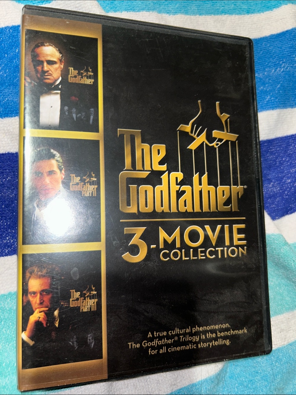 The Godfather 3-Movie Collection DVD - Black & Gold